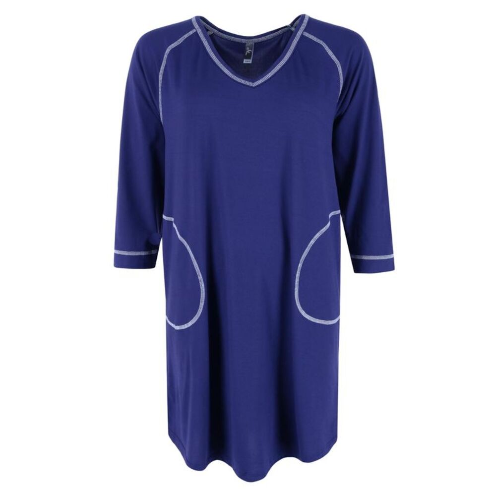 PJ Couture Women's Large Flower Pajama Sleep Shirt